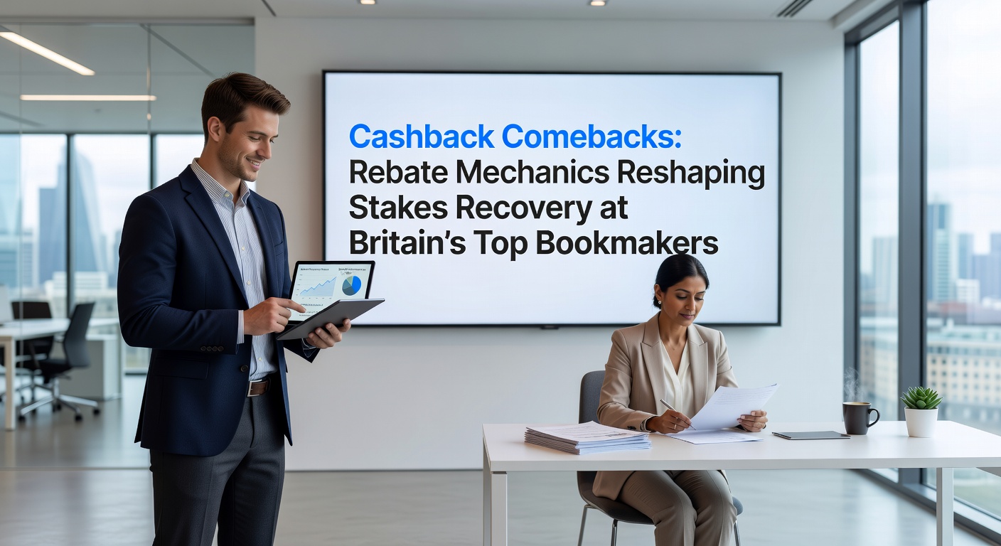 Graph showing rising cashback claims at UK bookmakers over recent quarters, highlighting percentage recovery trends