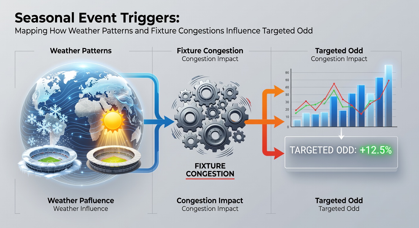 Operators analyzing congested fixture lists and regional weather forecasts to time odds boost releases in May 2026
