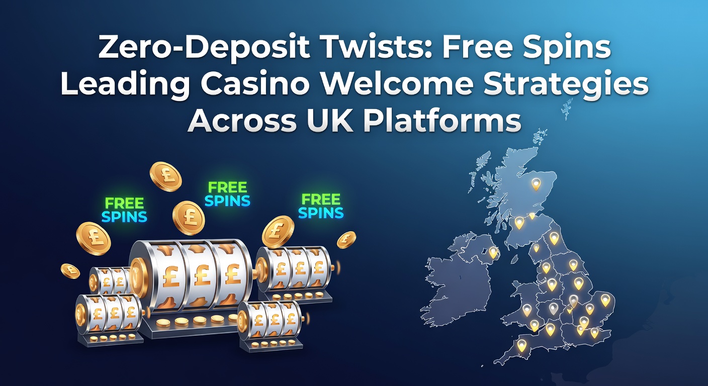 Vibrant slot machine reels spinning with free spin icons and no-deposit bonus highlights on a UK casino interface